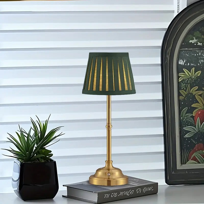 Table Lamp with Tapered Shade