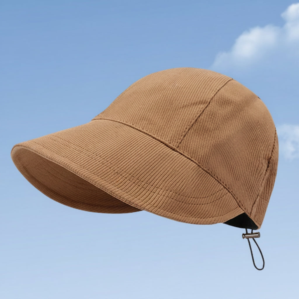 Wide brim sun hat for women featuring UV protection, lightweight design, and adjustable fit, perfect for beach outings and outdoor activities. 2