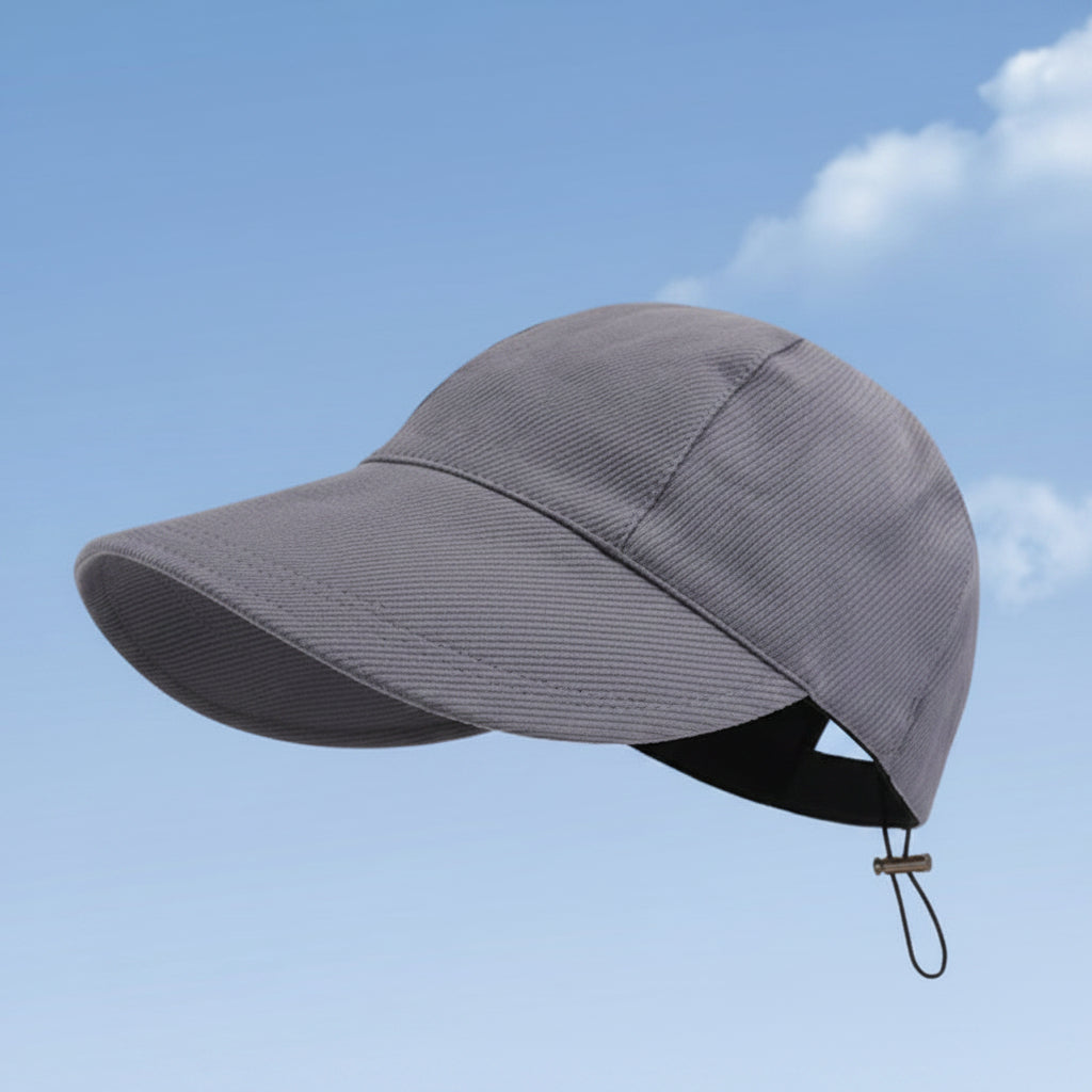Wide brim sun hat for women featuring UV protection, lightweight design, and adjustable fit, perfect for beach outings and outdoor activities. 3