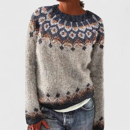 Women's dark gray cashmere sweater featuring a timeless chic design and a flattering fit, perfect for any occasion. 0