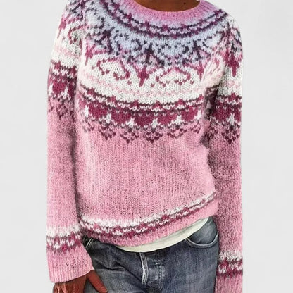 Women's dark gray cashmere sweater featuring a timeless chic design and a flattering fit, perfect for any occasion. 3