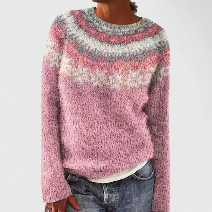 Women's dark gray cashmere sweater featuring a timeless chic design and a flattering fit, perfect for any occasion. 6