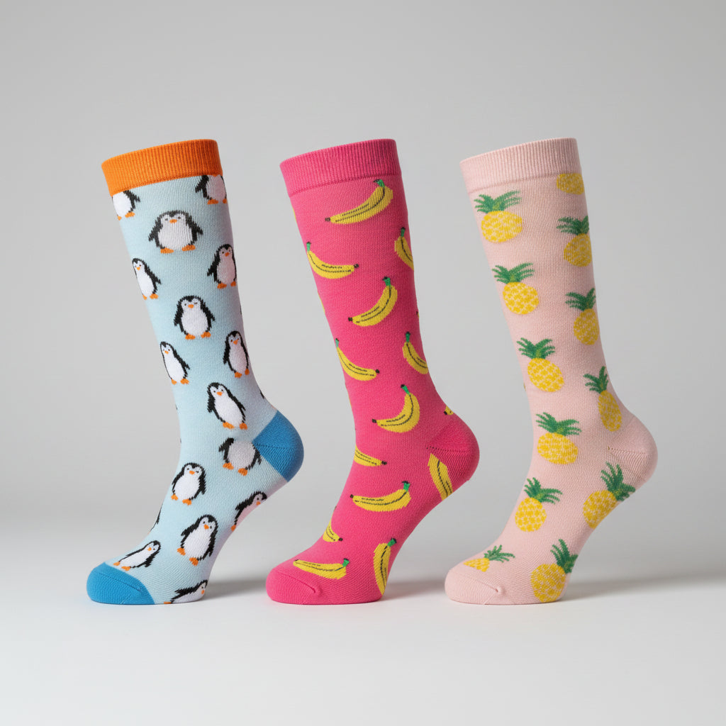 Women's compression socks designed for travel, featuring graduated support for enhanced circulation, breathable fabric for comfort, and a stylish design suitable for all-day wear. 6