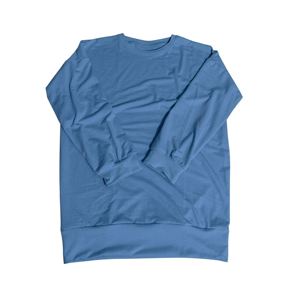 Women's oversized sweater tunic featuring long sleeves and a cozy drop shoulder design, perfect for casual comfort and stylish layering. 6