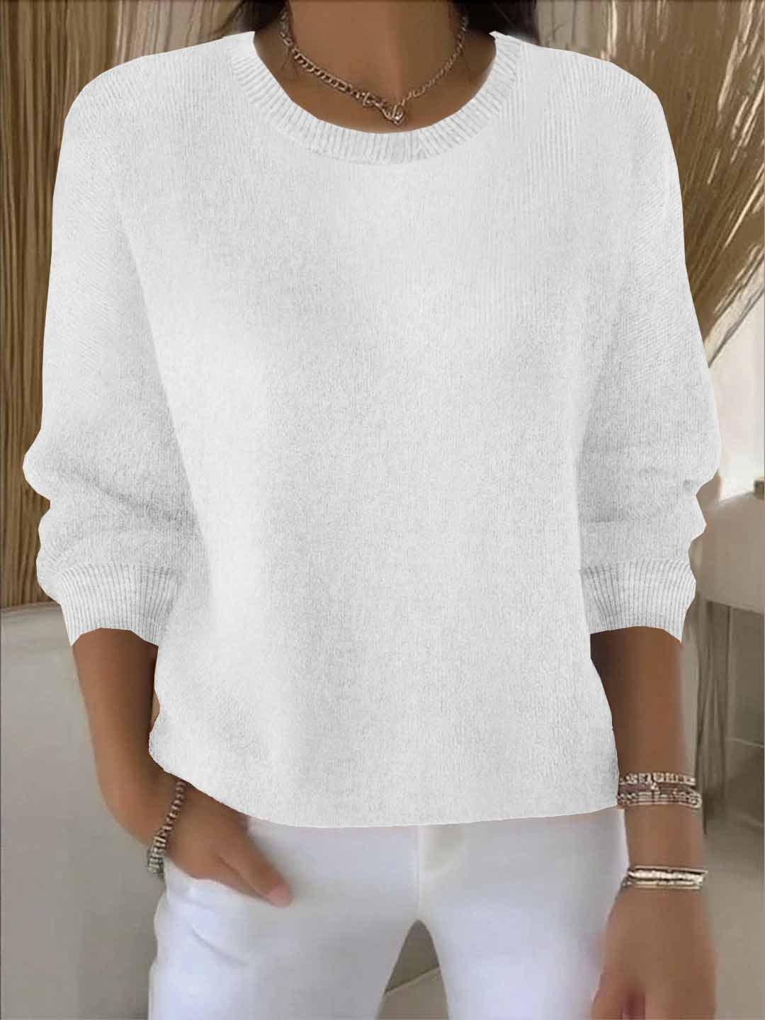 Women's yellow sweater featuring a soft and warm fabric, designed for cozy everyday wear with an elegant style. 1