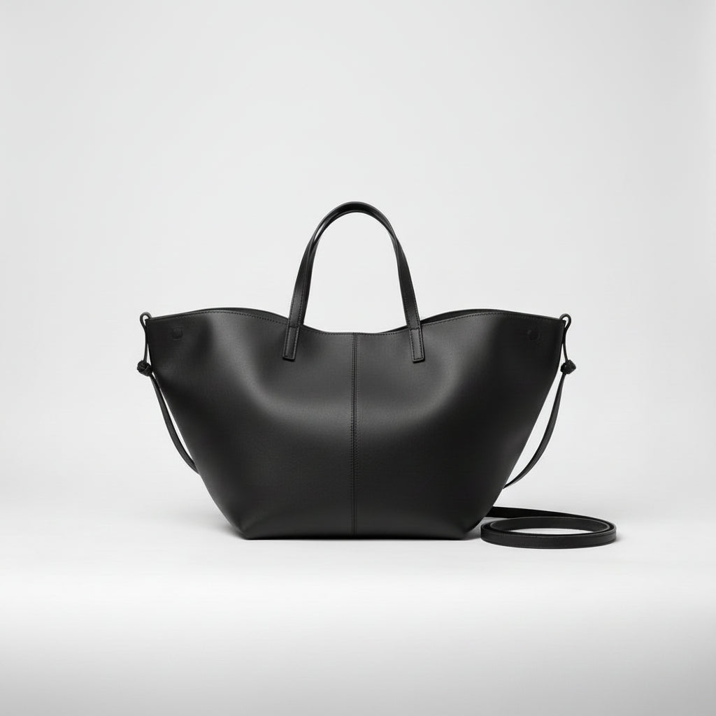 Women's vintage tote bag featuring a spacious interior, made from durable fabric, perfect for everyday carry as a large shoulder handbag. 1