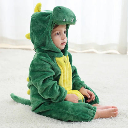 Adorable animal-inspired baby onesies made from soft fabric, featuring a cozy fit for ultimate comfort and style. 2