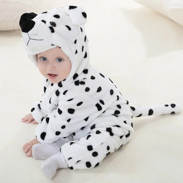 Adorable animal-inspired baby onesies made from soft fabric, featuring a cozy fit for ultimate comfort and style. 6