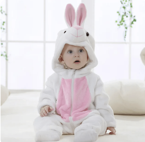 Adorable animal-inspired baby onesies made from soft fabric, featuring a cozy fit for ultimate comfort and style. 11