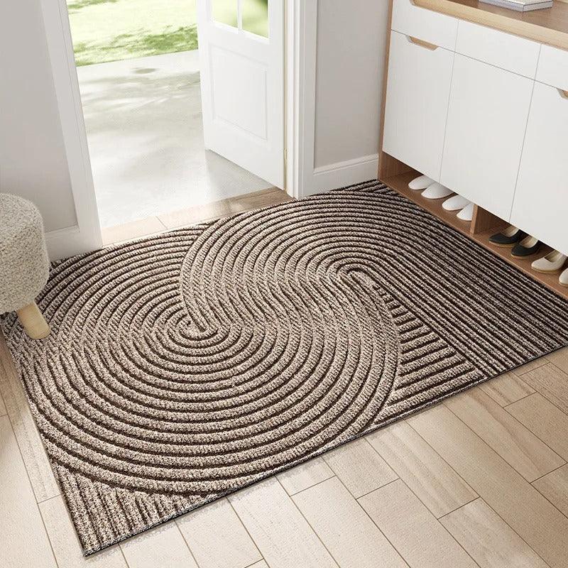 Anti-slip doormat featuring a textured PVC surface, ideal for indoor and outdoor use, designed to enhance safety and provide a versatile entrance solution. 5