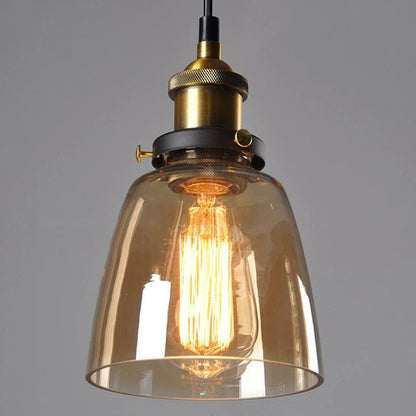 Antique glass pendant lamp featuring a dimmable function, designed in Art Déco style with gray glass and metal accents, ideal for kitchen lighting, 0
