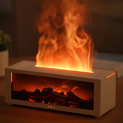 Aroma diffuser and humidifier featuring adjustable mist levels and LED lighting, crafted from BPA-free ceramic for a stylish and safe addition to any home decor. 6
