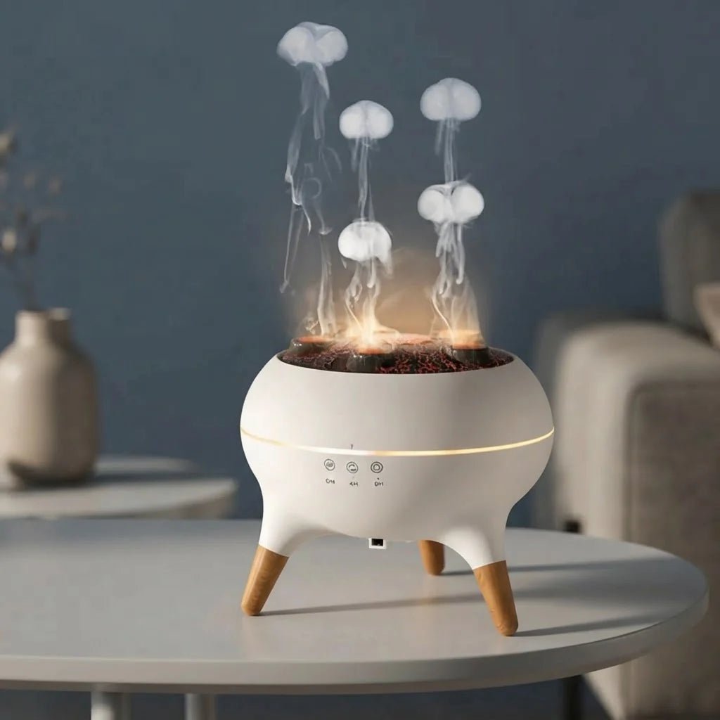Aroma Diffuser and Humidifier with Remote Control – 250ml Ultrasonic Essential Oil Diffuser featuring multi-color ambient lighting for a calming atmosphere 0