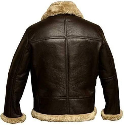 Aviator jacket with faux fur lining featuring a modern minimalist design, perfect for stylish winter outfits. 1