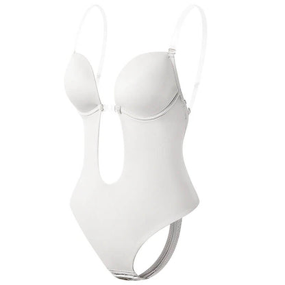 Backless Body Shaper with Invisible Support and Breast Lift – Smooth Shape Wear Body Suit for Summer Outfits 3