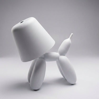 Colorful Balloon Dog Lamp featuring a modern design, touch control, and color-changing LED, perfect for adding a whimsical touch to any room. Rechargeable 5