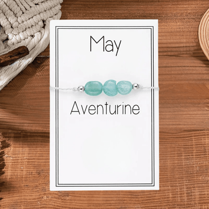 Birthstone necklace gift set featuring an elegant crystal pendant and a heartfelt message card, perfect for special occasions and personalized gifting. 5