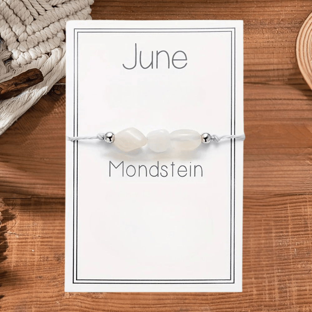 Birthstone necklace gift set featuring an elegant crystal pendant and a heartfelt message card, perfect for special occasions and personalized gifting. 6