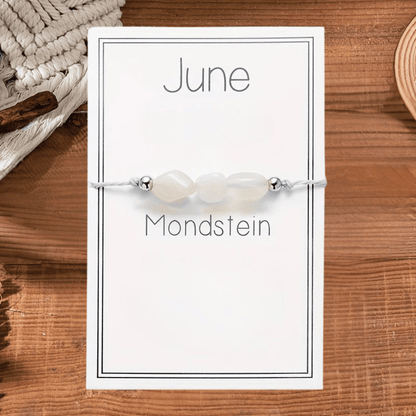 Birthstone necklace gift set featuring an elegant crystal pendant and a heartfelt message card, perfect for special occasions and personalized gifting. 6