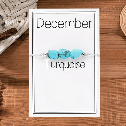Birthstone necklace gift set featuring an elegant crystal pendant and a heartfelt message card, perfect for special occasions and personalized gifting. 11