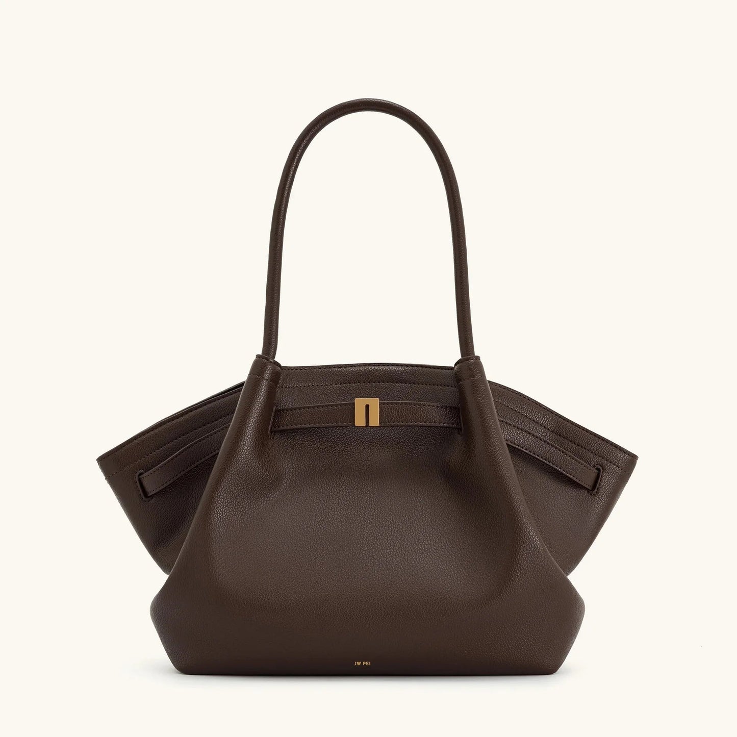 Elegant black shoulder bag with large capacity and adjustable straps, featuring a chic faux suede design for stylish women. 12