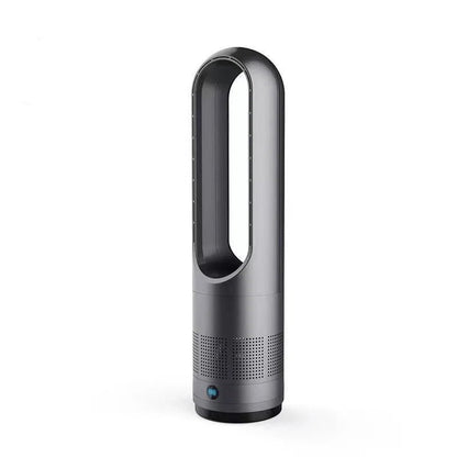 Bladeless air cooler featuring air purification, 8-speed control, and a quiet 3-in-1 design for efficient cooling and improved indoor air 9