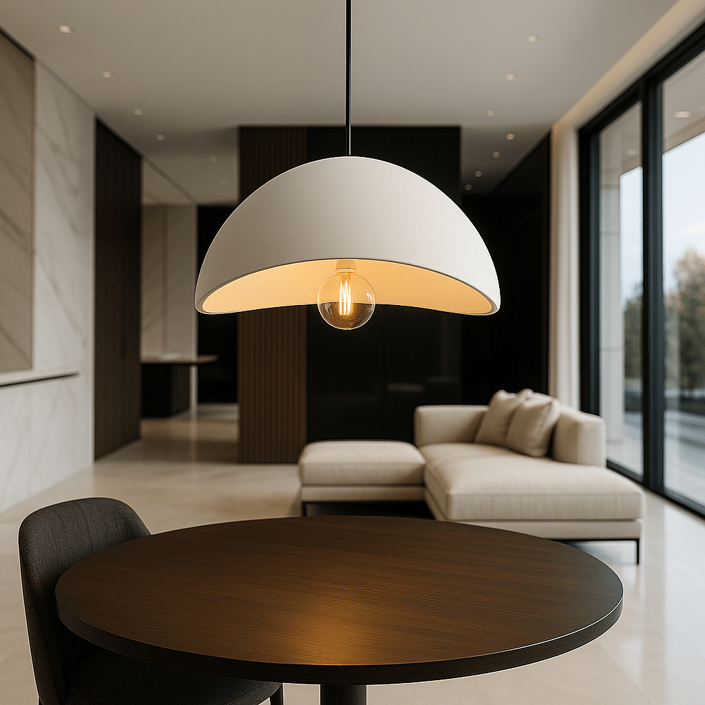 Bordeaux Table Lamp featuring a textured surface, showcasing an elegant modern design perfect for enhancing bedroom or living room decor. 0