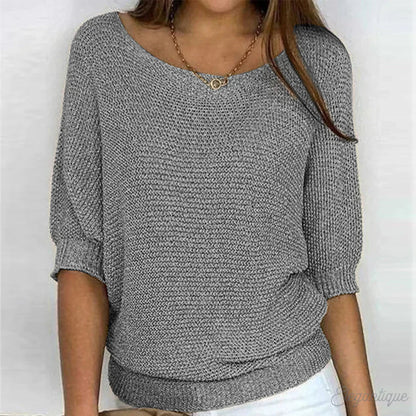 Cable Knit Sweater for Women with Soft Knit Fabric – Elegant Versatile Design for All Seasons 1