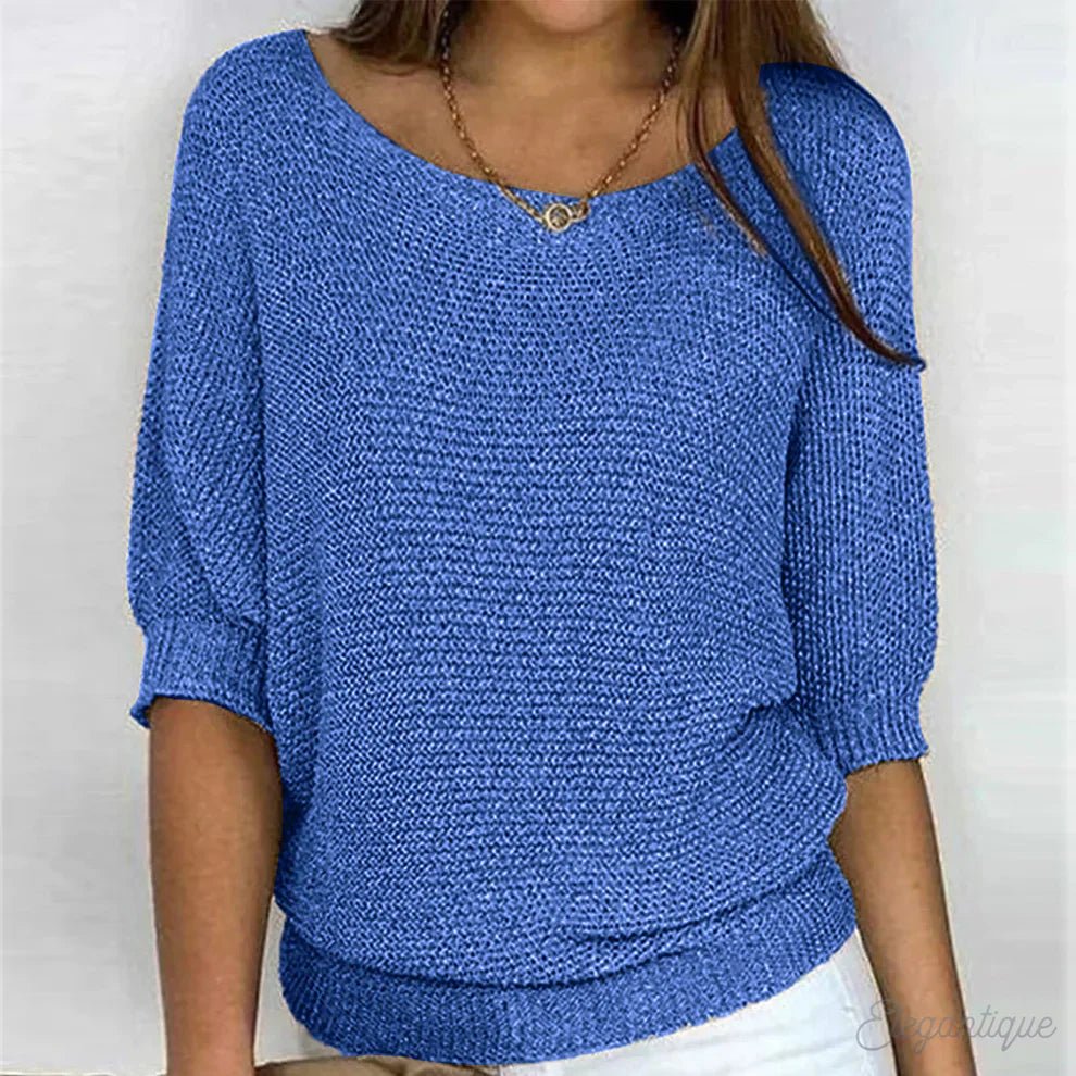 Cable Knit Sweater for Women with Soft Knit Fabric – Elegant Versatile Design for All Seasons 5