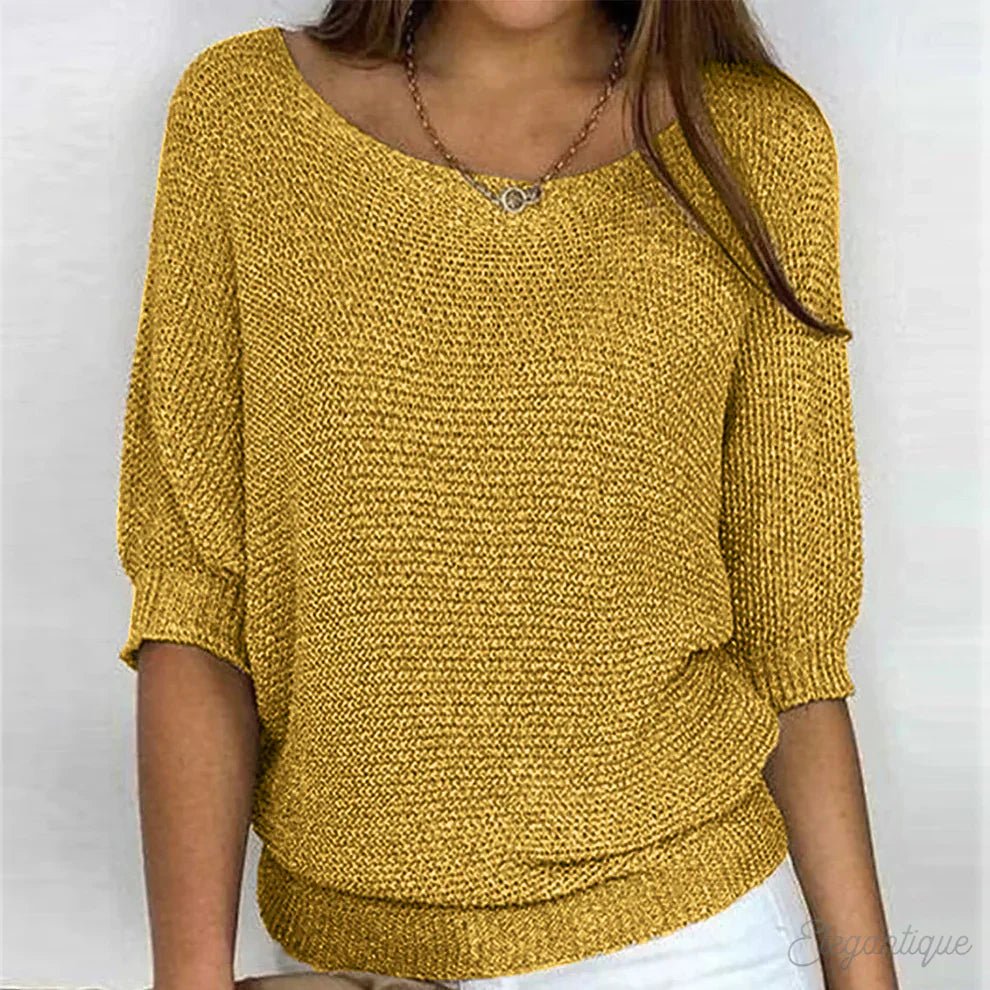 Cable Knit Sweater for Women with Soft Knit Fabric – Elegant Versatile Design for All Seasons 6