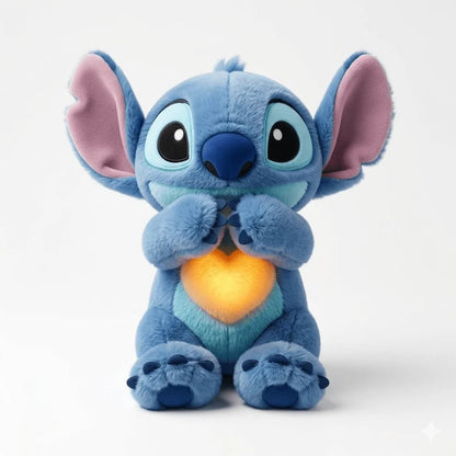 Calming plush toy with gentle glow, soft interactive stuffed animal for kids, 30cm cuddly comfort, perfect for soothing bedtime routines. 0
