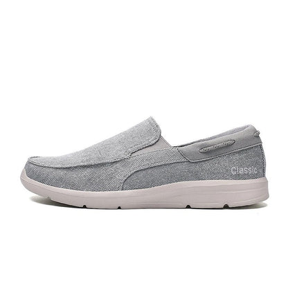 Lightweight women's canvas loafers featuring a breathable upper and flexible sole, perfect for casual wear and easy slip-on style. 7