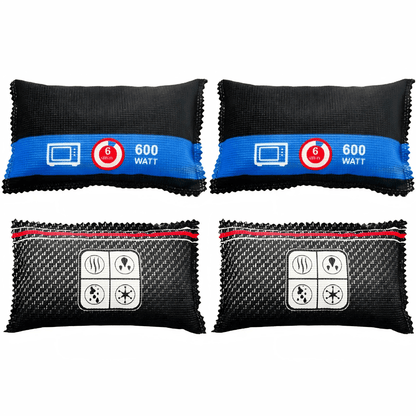 Car dehumidifier bag made of reusable silica gel, designed for effective moisture absorption and odor control, compact size for easy placement in vehicles. 5