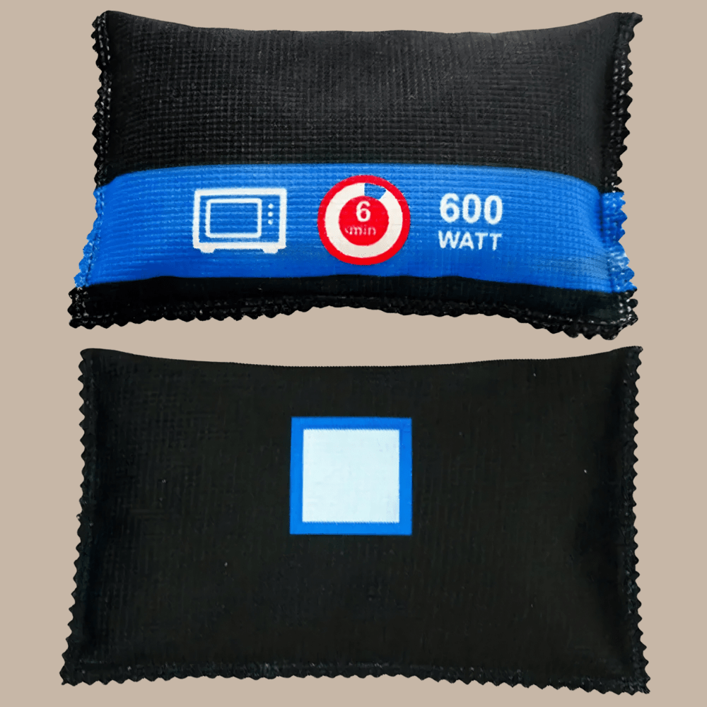 Car dehumidifier bag made of reusable silica gel, designed for effective moisture absorption and odor control, compact size for easy placement in vehicles. 0
