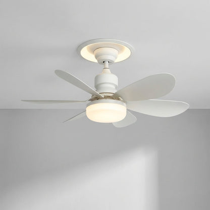 Ceiling lamp featuring a modern design with dimmable LED lights, remote control functionality, and a whisper-quiet fan, providing 4500 lum 2