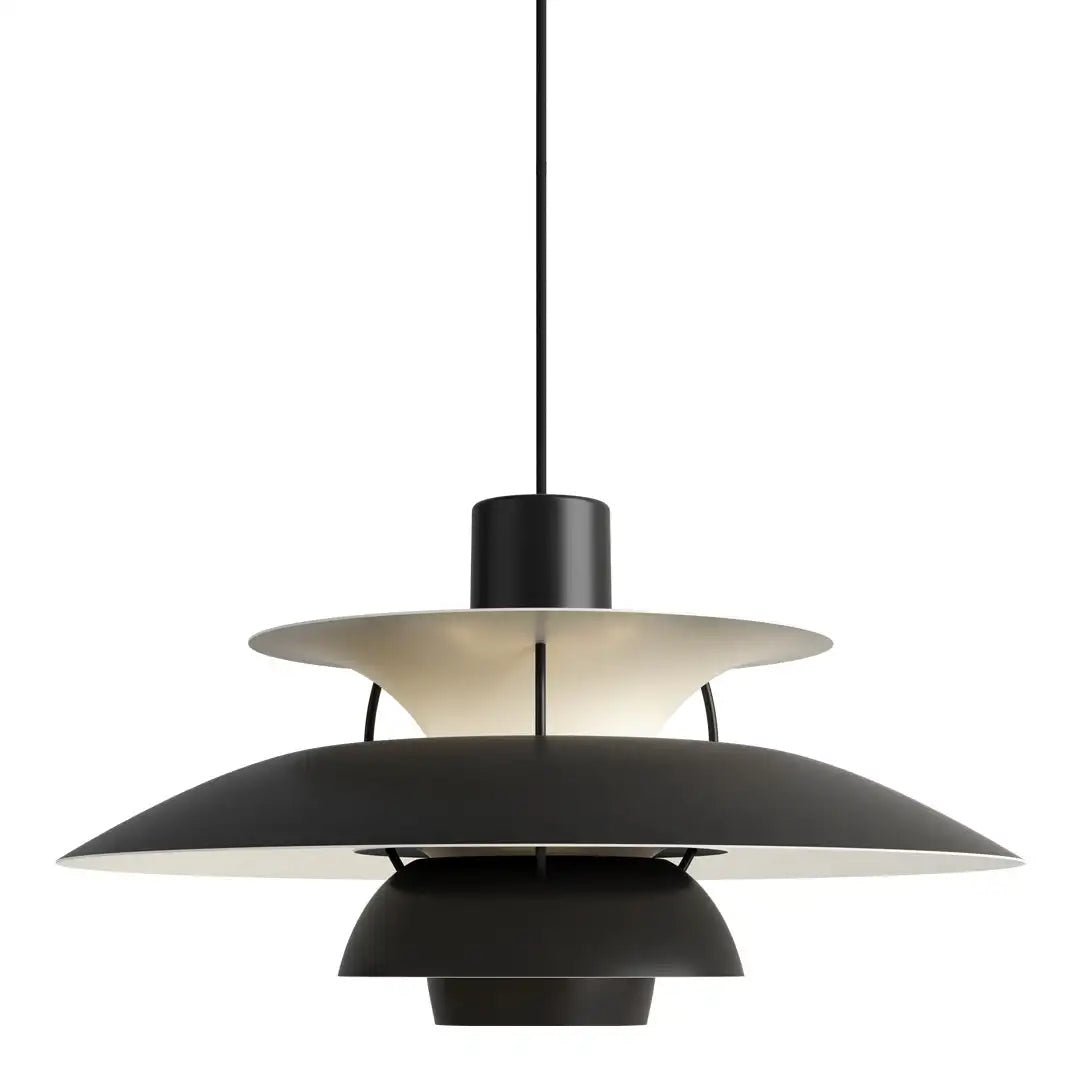 Scandinavian design ceiling lamp featuring a modern flush mount style, perfect for dining rooms, made from durable metal alloy. 7