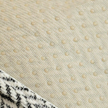 Chenille sofa cover with non-slip design, ideal for pet owners, resistant to dog hair, easy to clean, and machine washable couch slipcover. 8