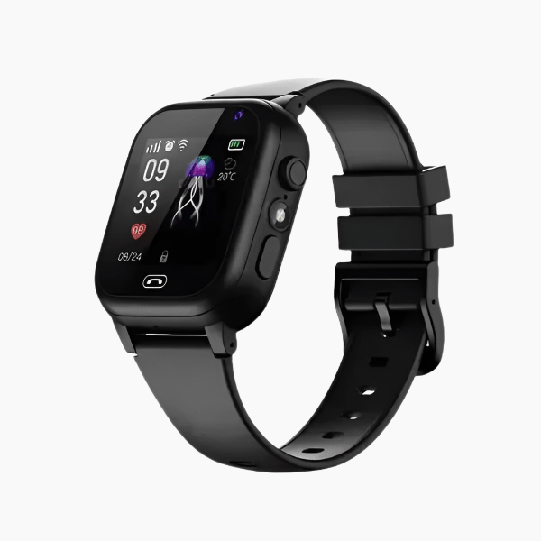 Children's GPS smartwatch featuring video calling, activity monitoring, and an IP67 splashproof design, ideal for keeping kids safe and connected. 1