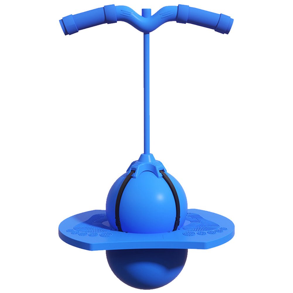 Children's Jumping Ball with Handle, featuring a durable PVC frog design, 66cm size ideal for enhancing balance and coordination in kids. 2