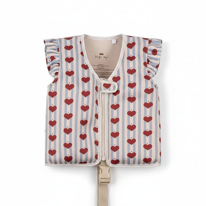 Children's Swim Vest with Adjustable Strap and Secure Closure, made of Neoprene and Polyester, designed for ages 2-5, providing safe float 2
