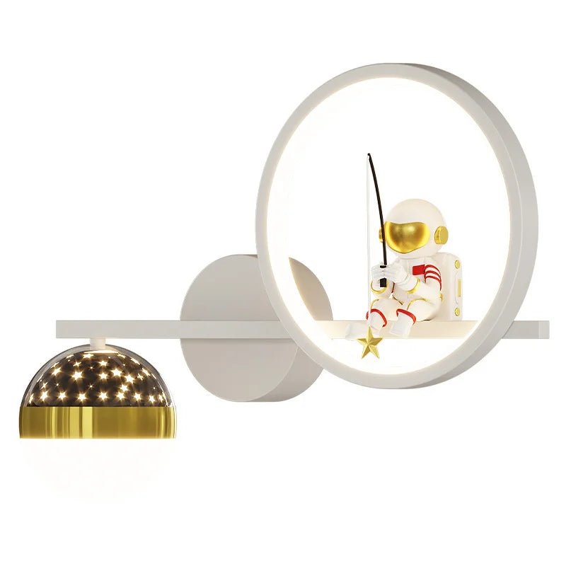 Children's wall lamp featuring soft lighting, designed for easy installation, made from safe materials suitable for nurseries and playrooms. 5