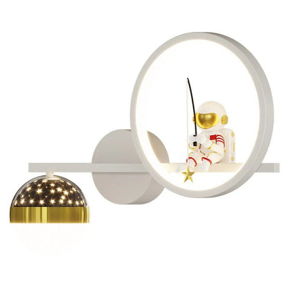 Children's wall lamp featuring soft lighting, designed for easy installation, made from safe materials suitable for nurseries and playrooms. 5