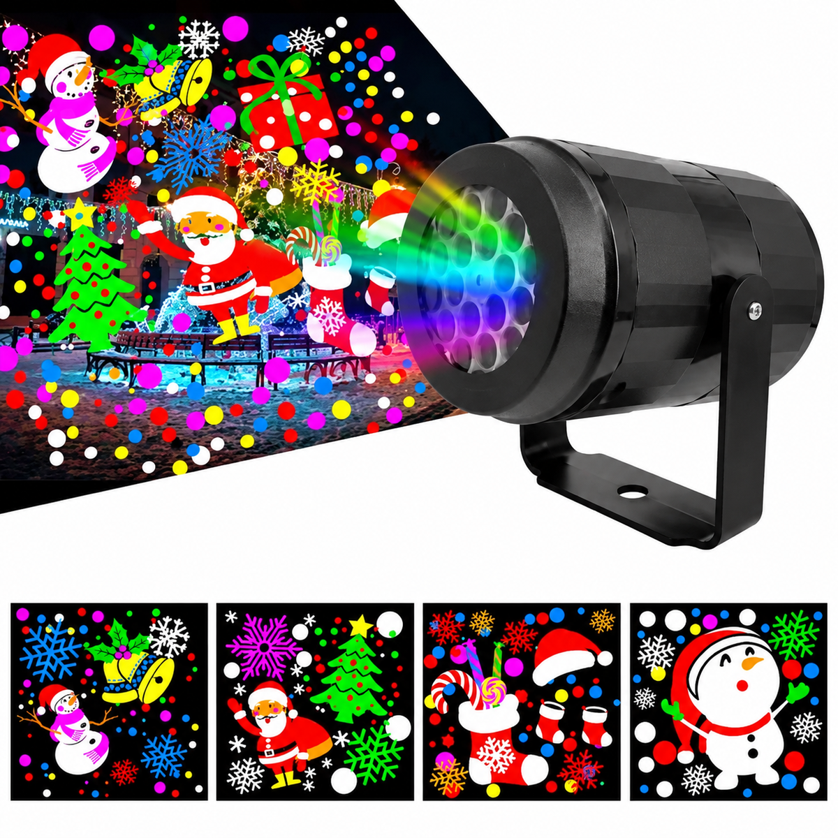 Christmas Projector Light with 16 Patterns