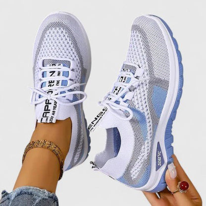 Comfort Support Sneakers featuring a shock-absorbing sole, designed for lightweight breathability and all-day comfort, perfect for active lifestyles. 0