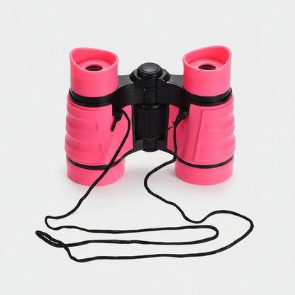 Compact binoculars 4x30 with center focus, featuring a lightweight, rubber-coated design ideal for bird watching and outdoor activities. 9