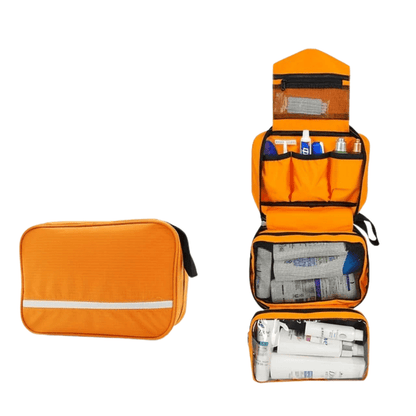 Compact Hanging Toiletry Bag for Travel with Space-Saving Design – Durable Fabric, Multiple Pockets, 25.5 x 15 x 10 cm 9