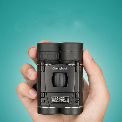 Compact Military Binoculars with 40x Magnification and Wide Field View – Durable Anti-Slip Design for Hiking and Birdwatching 6