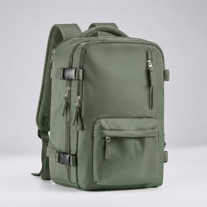 Compact Travel Backpack with Laptop Compartment and Water-Repellent Design – Ergonomic Straps for Comfortable Carrying 0