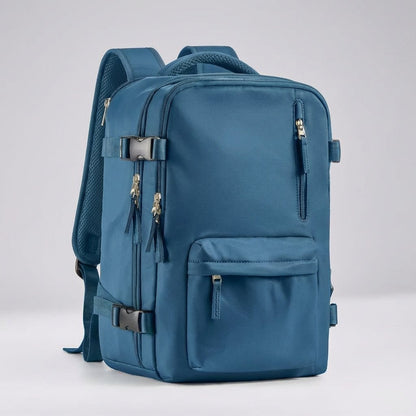 Compact Travel Backpack with Laptop Compartment and Water-Repellent Design – Ergonomic Straps for Comfortable Carrying 4