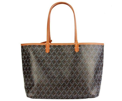 Contemporary handbag featuring clean lines and an adjustable strap, crafted from chic synthetic leather, ideal for both business and evening occasions. 6